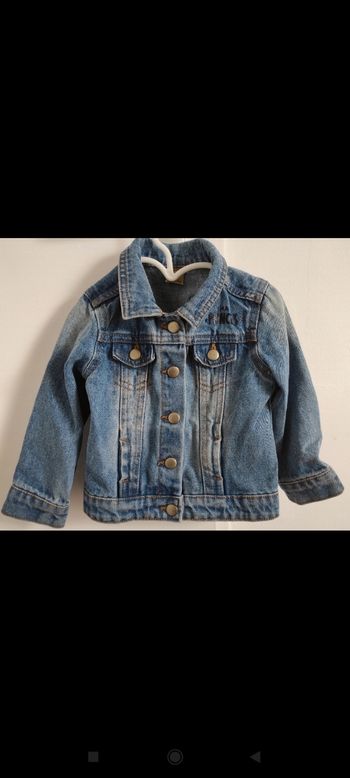 Veste en jean fille