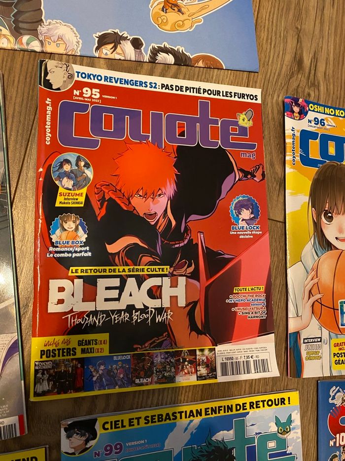 Lot 9 magazines spécial mangas - photo numéro 2