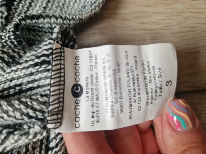 T shirt en maille taille 3 - photo numéro 4