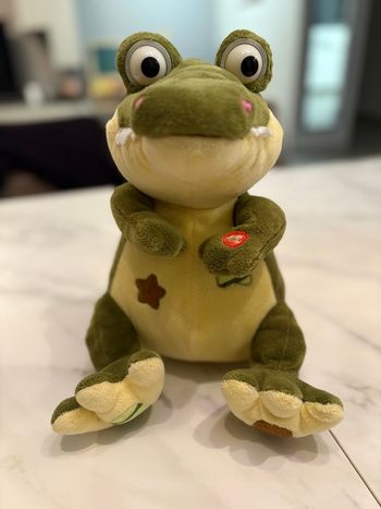 Paulo le croco - peluche interactive