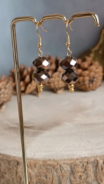 Jolies boucles pendantes
