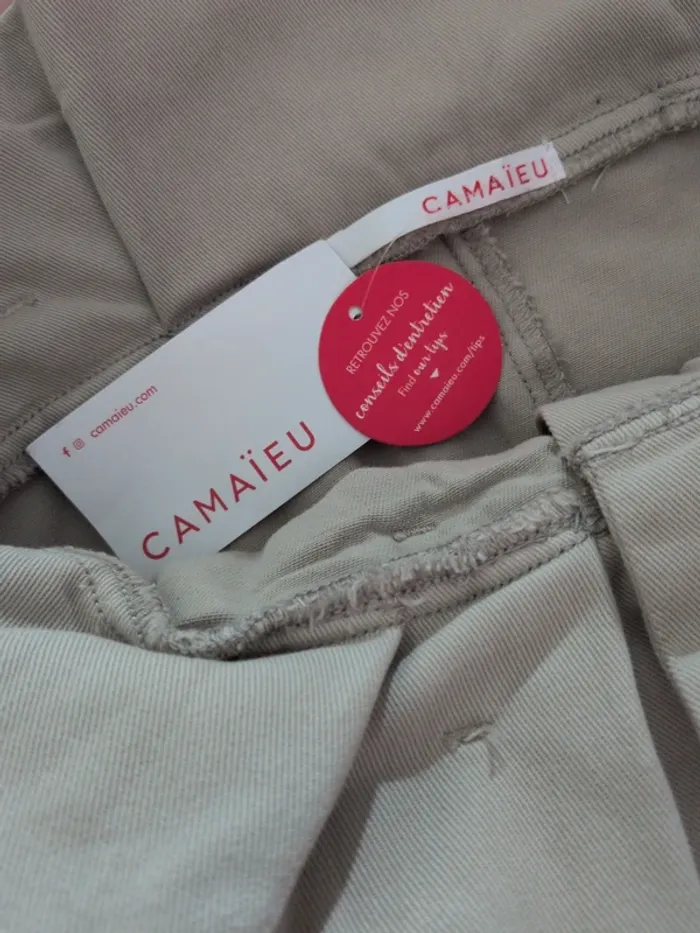 Jupe en jean Camaïeu – Taille 36 – Neuve avec étiquette - photo numéro 3