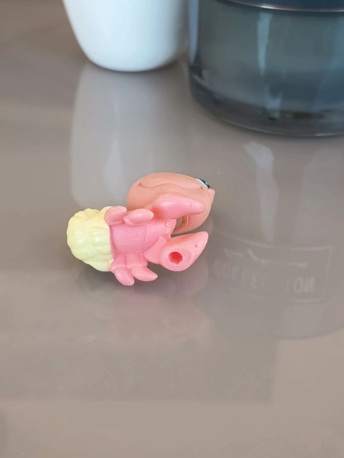 Littlest Pet Shop #929 coral and yellow hermit crab - photo numéro 3