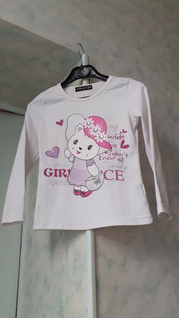 Tee-shirt fille 8 ans