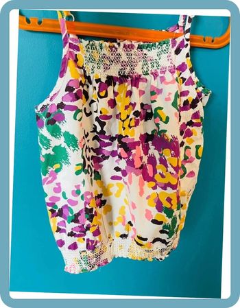 Joli débardeur coloré 8 ans okaidi