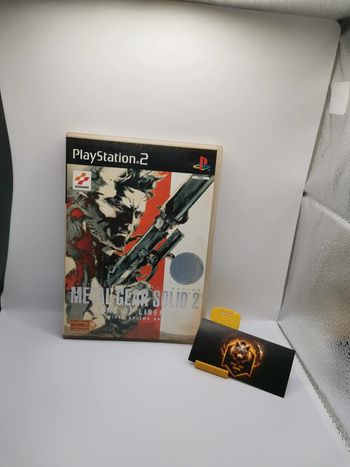 Jeu ps2 metal gear solid 2 sons of liberty