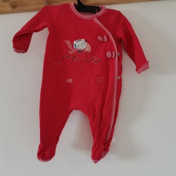 Grenouillère en coton 3mois