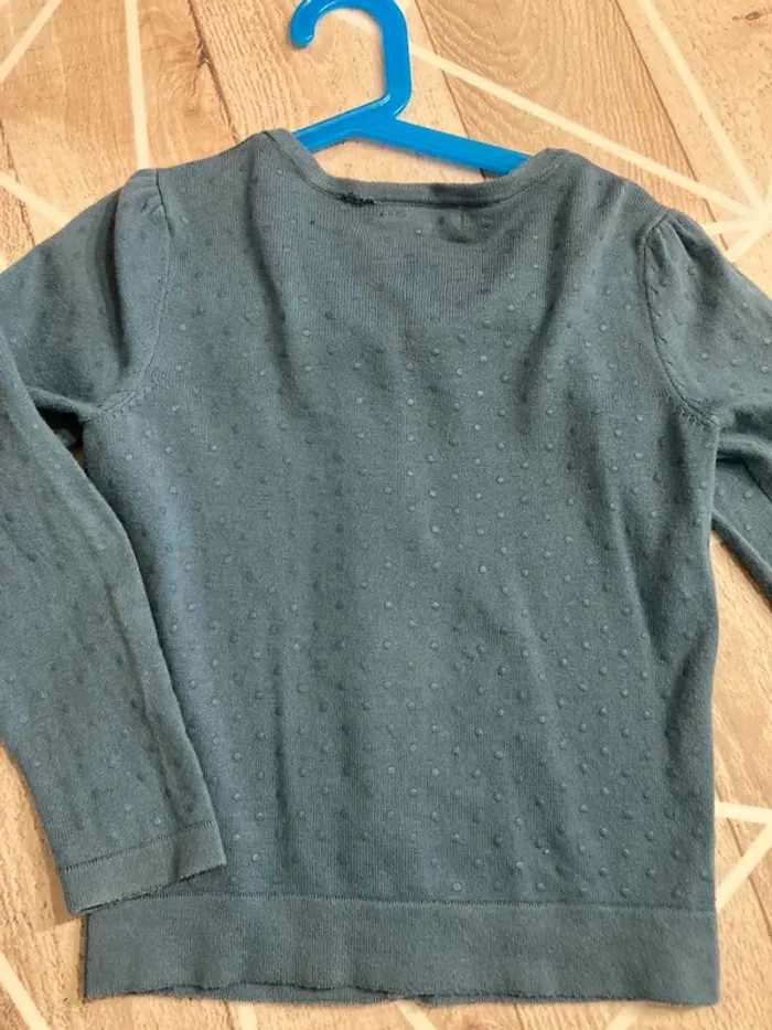 Gilet bleu canard - photo numéro 3