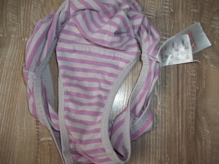 Ensemble culotte-caraco mauve rayé Vertbaudet 8 ans - photo numéro 6