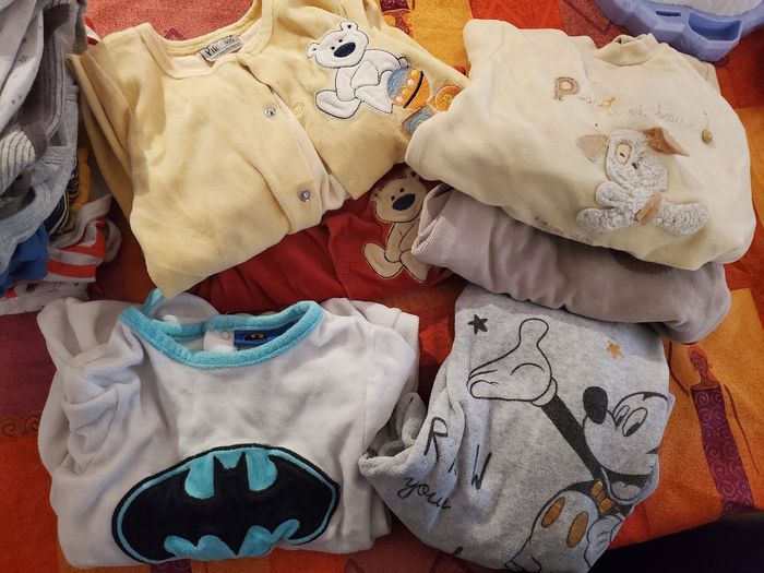 Lot pyjamas body 18 mois garçon - photo numéro 2