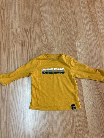 T-shirt moutarde creeks 12 mois