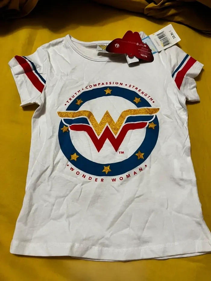 T shirt fille 6 ans wonder woman