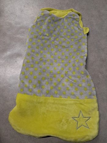 gigoteuse turbulette garcon 6/12 mois