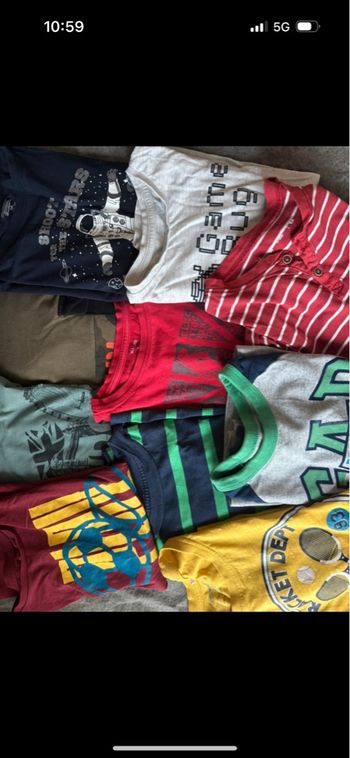 Lot de 10 tee-shirts manches longues de