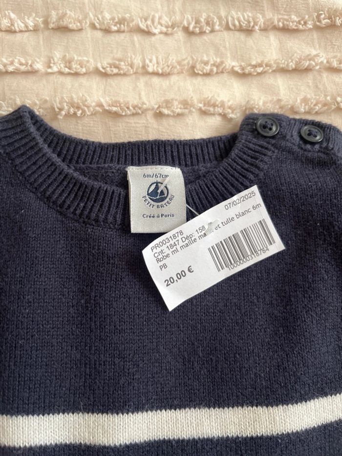 Robe pull tutu petit bateau - photo numéro 2