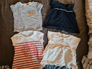 Lot de 4 t-shirts manches courtes