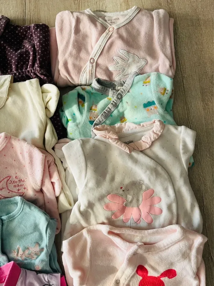Lot de vêtements automne hiver bébé fille multiple marque - photo numéro 4