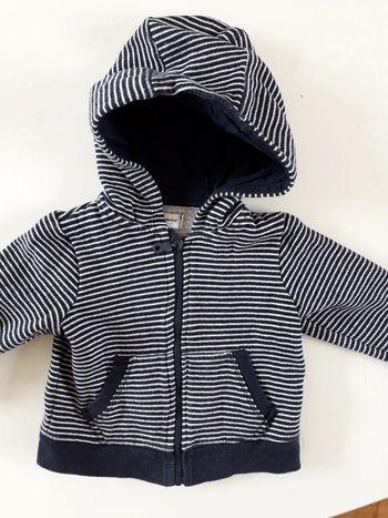 Sweat à capuche zippé