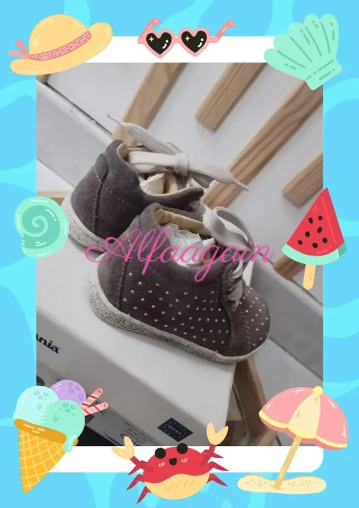 Chaussures neuves bébé 19 fille - photo numéro 3