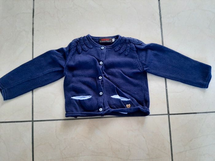 Gilet fille 18 mois