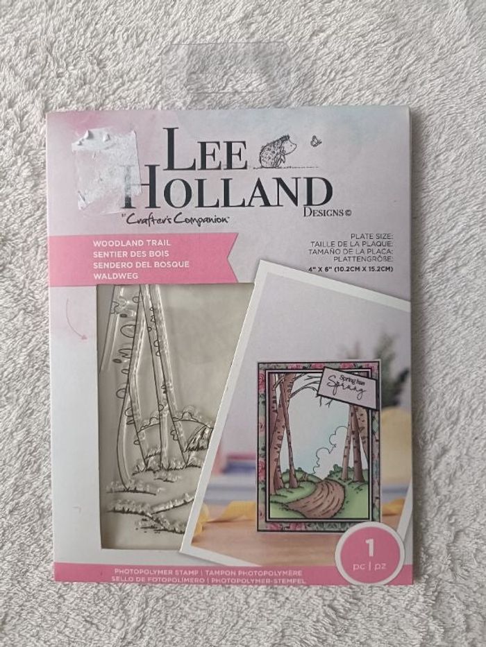 Tampon transparent sentier des bois