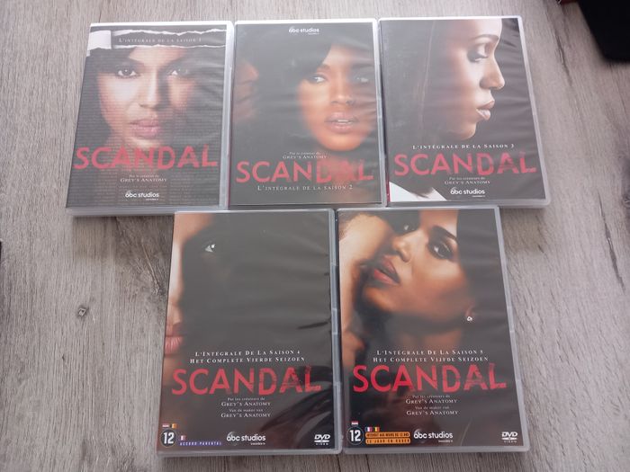 Intégral de la série Scandal DVD saison 1 à 5 - photo numéro 2