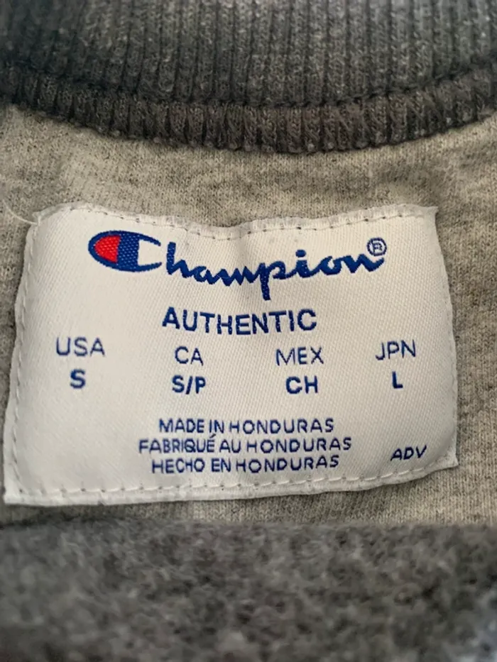 Sweat Champion Gris foncé - Confortable et élégant - photo numéro 3