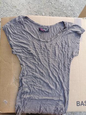 Tee shirt mc traits horizontal