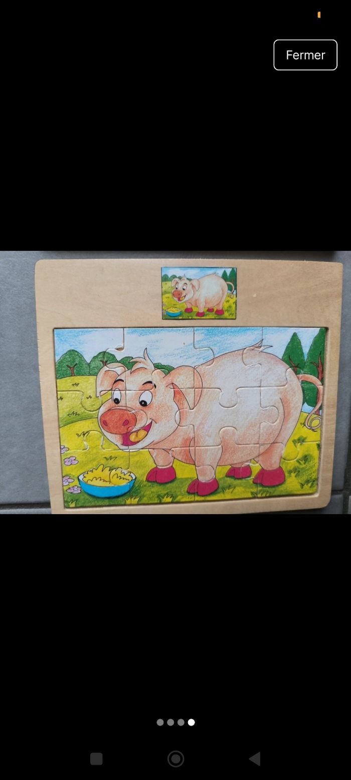 Puzzle en bois - photo numéro 4