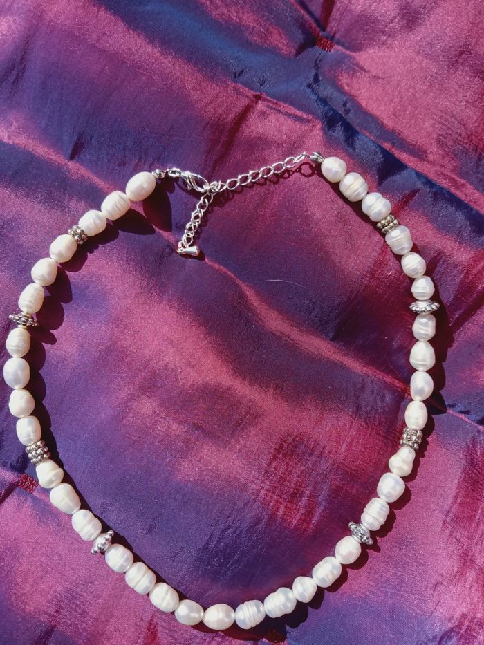 Collier perles de culture