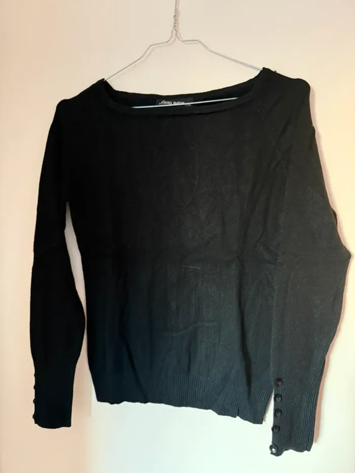 Pull fin noir