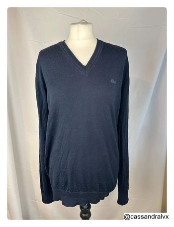 Pull bleue marine - Lacoste
