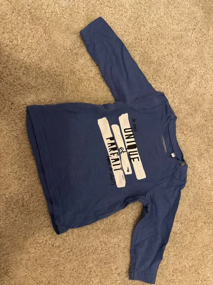 T shirt bébé garçon à manches longues