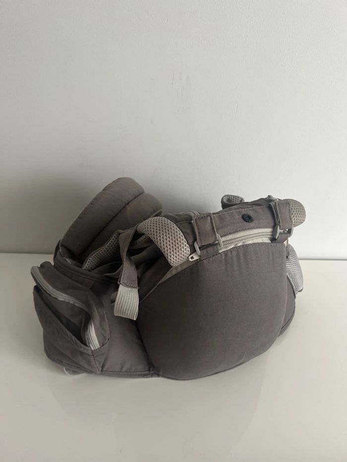 Porte bébé Ergonomique - Gris foncé - photo numéro 2