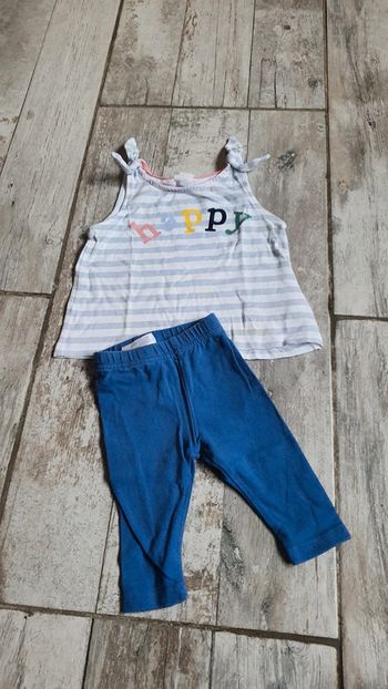 Ensemble hm 3 mois 62 cm en très bon état 👌