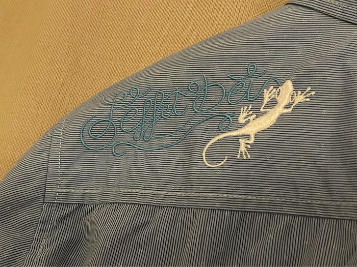 Chemise bleue - l’Effet Péi - T. L - photo numéro 5