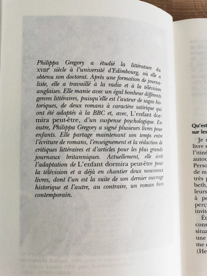 L'enfant dormira peut-être - Philippa Gregory - photo numéro 10