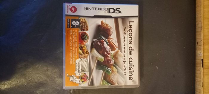Jeu Nintendo DS Leçon de cuisine