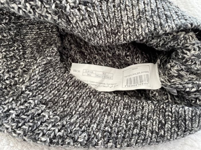 Pull moutarde et gris garçon In Extenso 36 mois - photo numéro 4