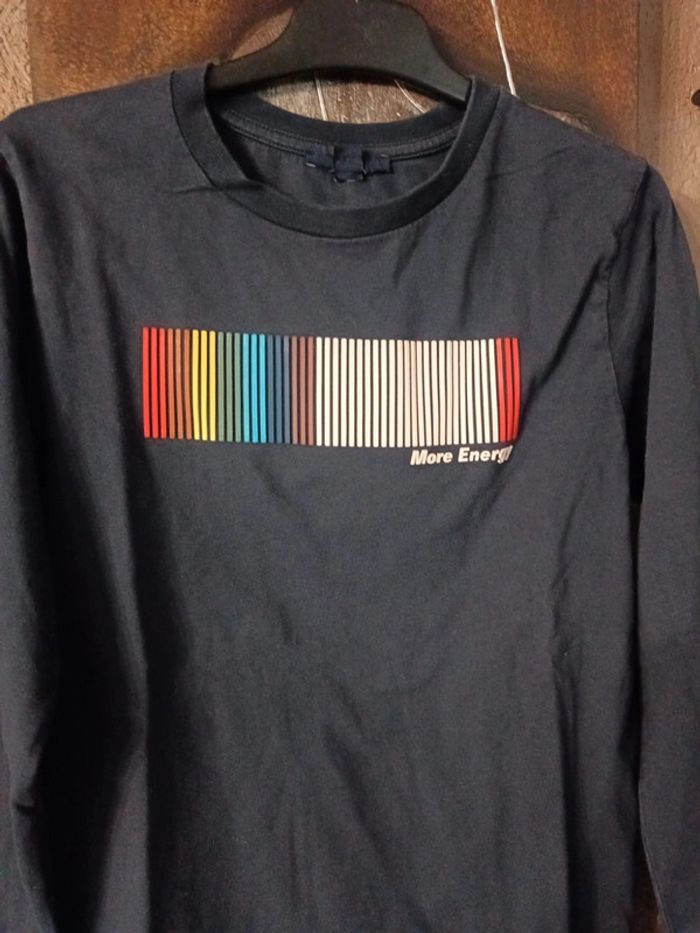 Tee-shirt manches longues garcon 12 ans - photo numéro 2