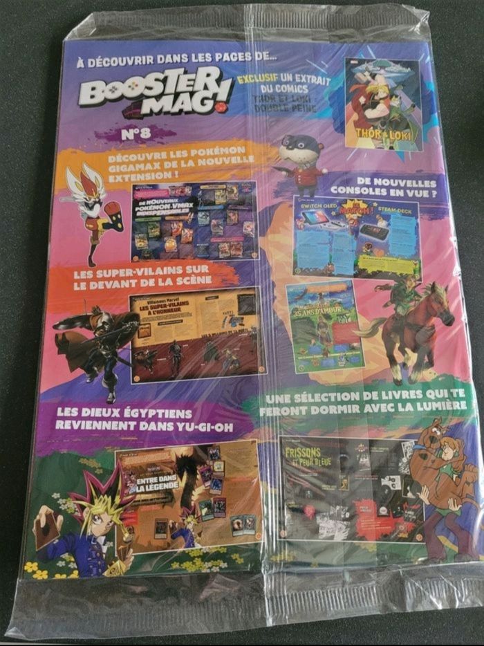 Magasine pokemon 2021 2022 booster mag - photo numéro 3