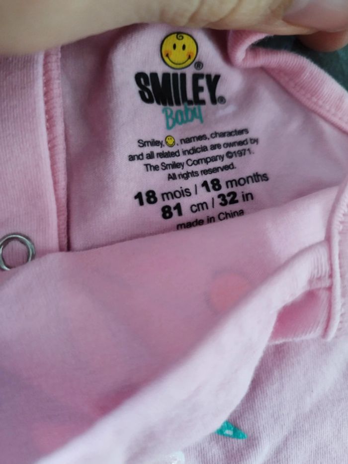 Barboteuse smiley 18 mois - photo numéro 3