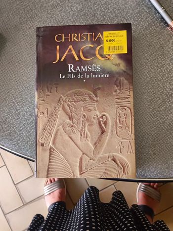 Livre Ramsès le fils de la lumière Christian Jacq