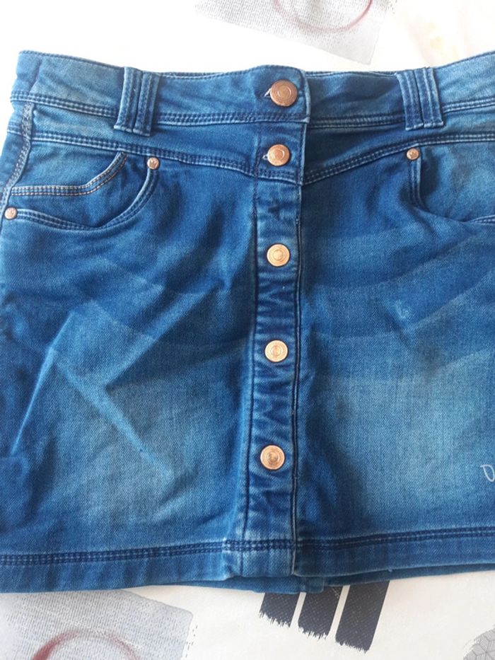 Jupe jeans 10ans - photo numéro 2