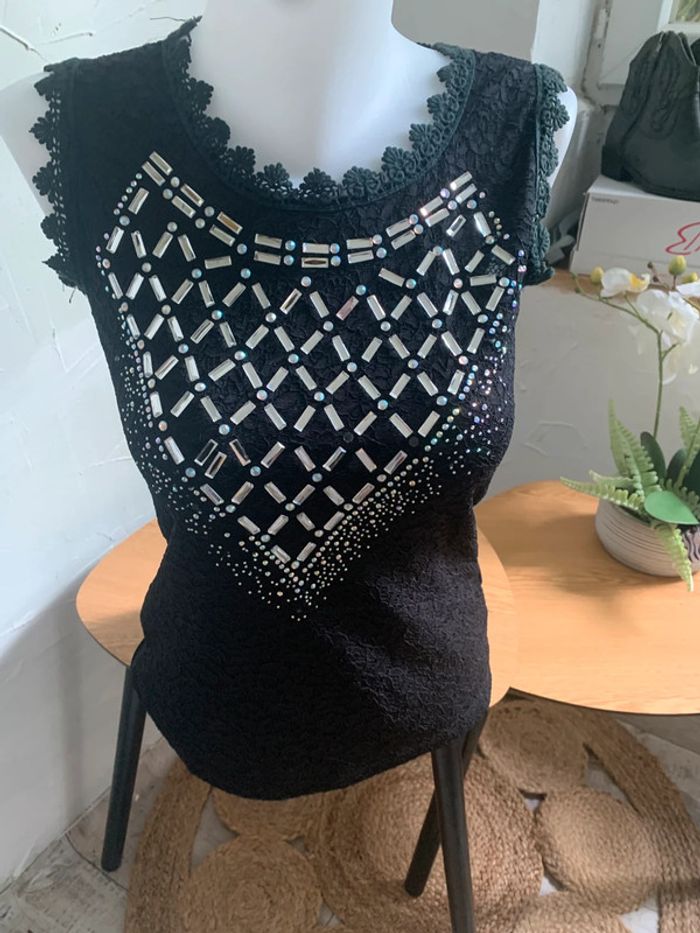 Débardeur fantaisie taille 36