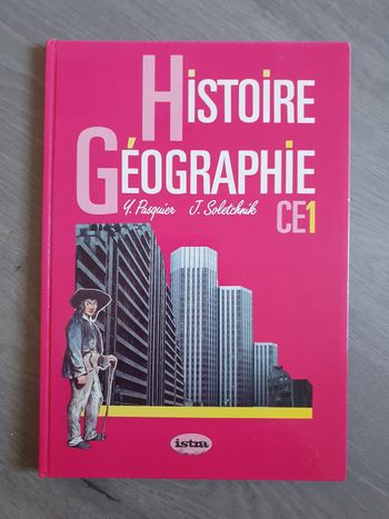 Livre histoire géographie ce1