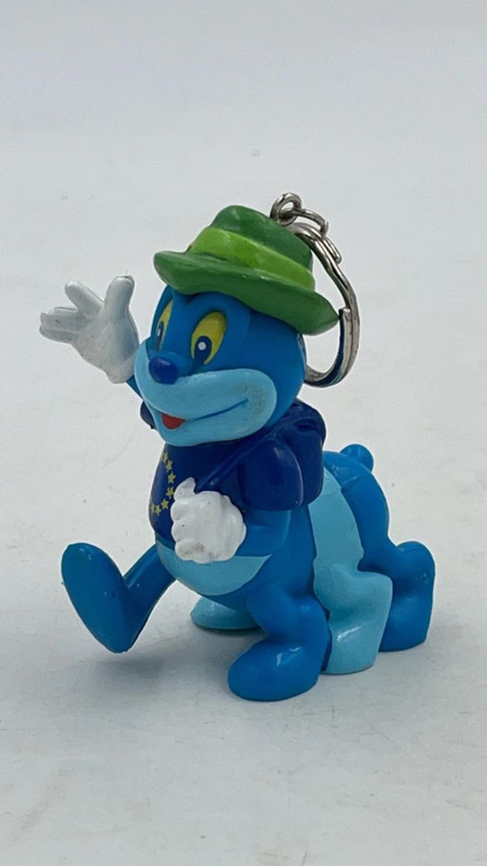 Figurine Porte clés mascotte de l’Europe en PVC 6x7 cm