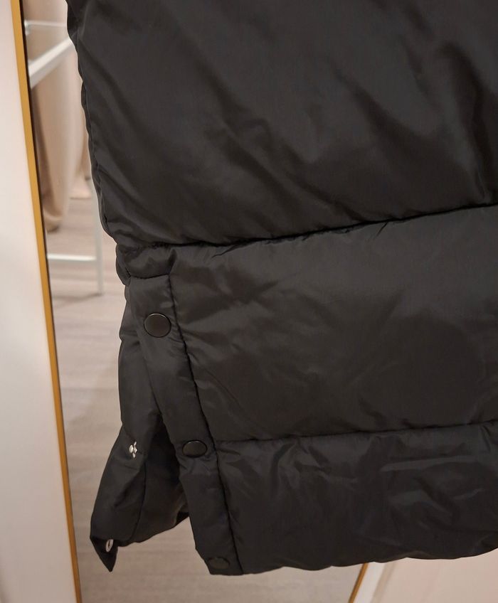 doudoune a capuche longue noir Only - photo numéro 4
