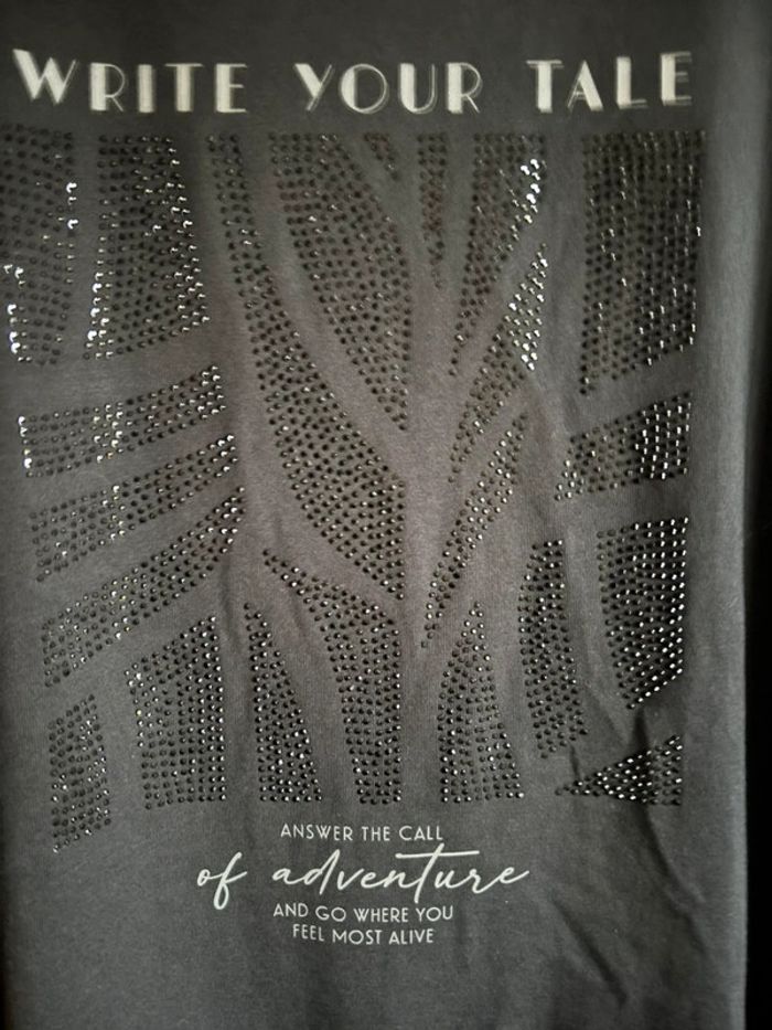 Polo manche longue noire Cecil - photo numéro 2