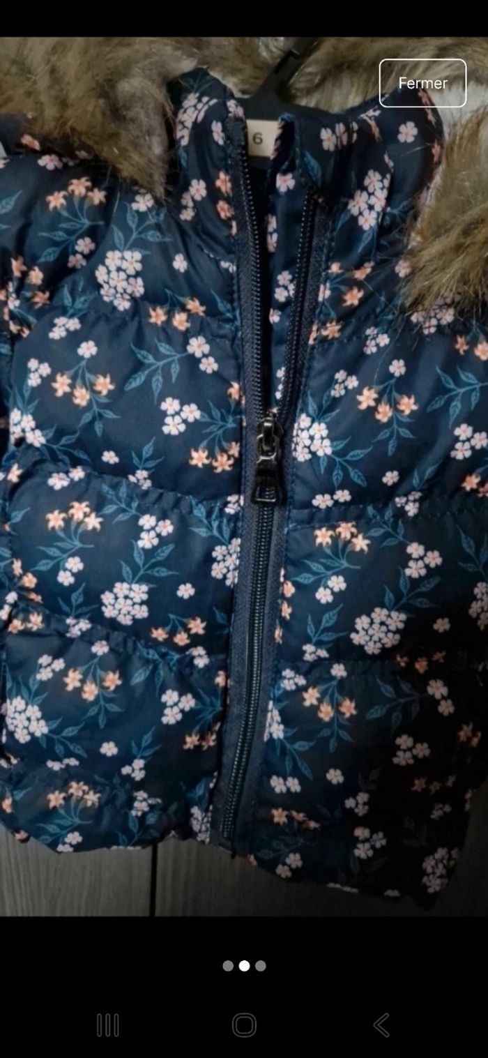 Manteau fleuri 6M - photo numéro 2